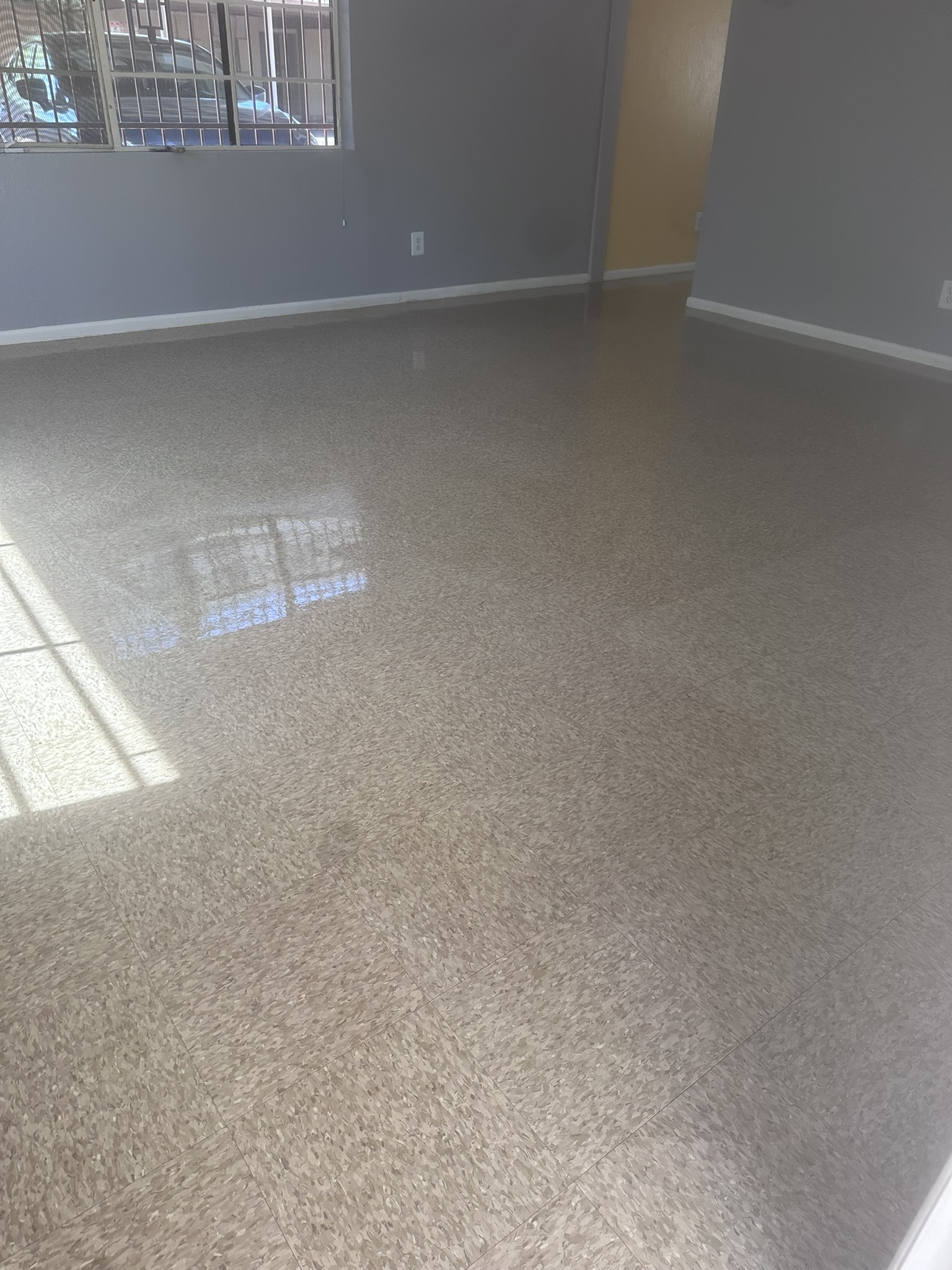 Commercial floor care result completed by Fresh Care Cleaning in the Phoenix area