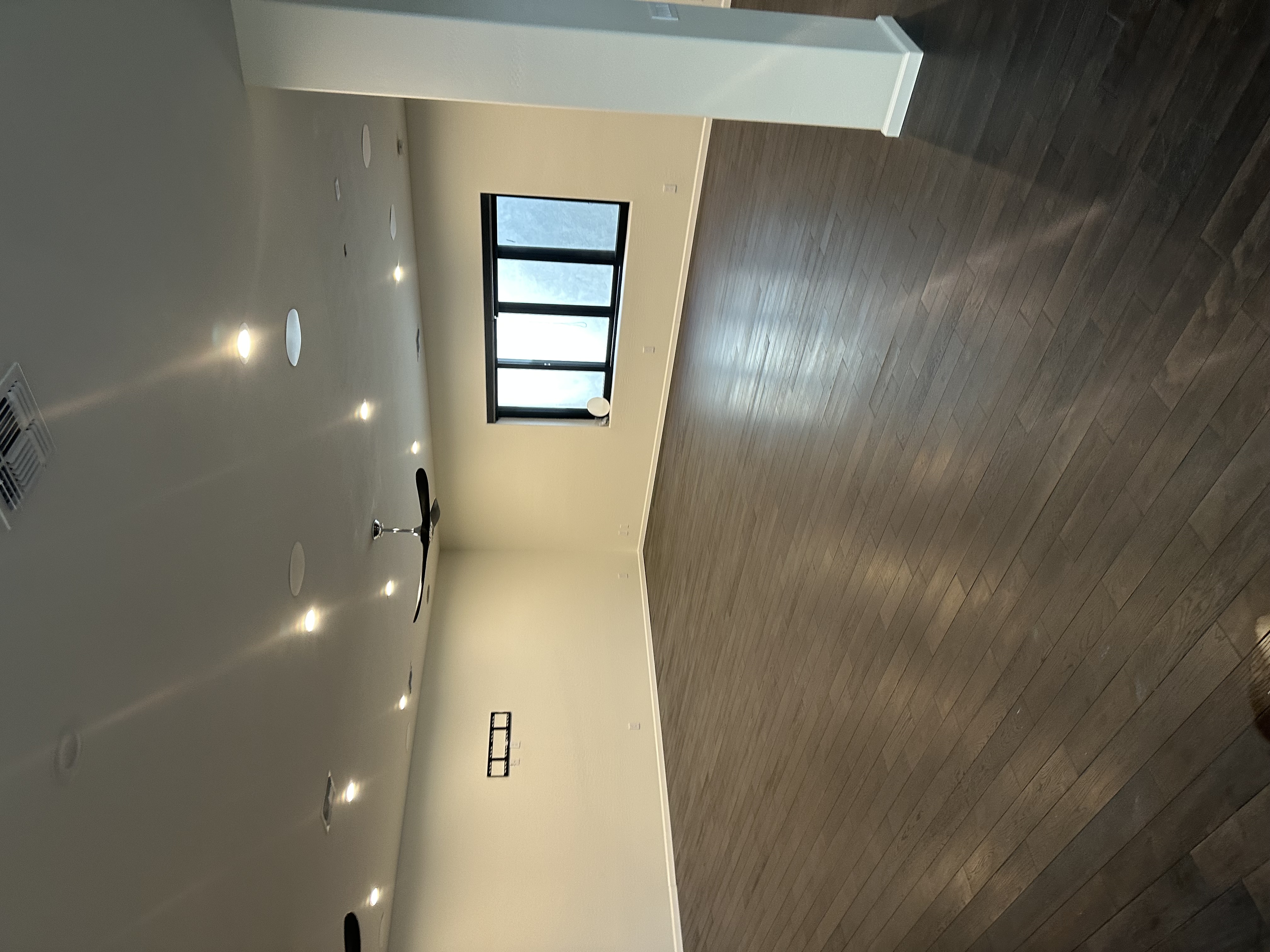 Open room after final post construction cleaning