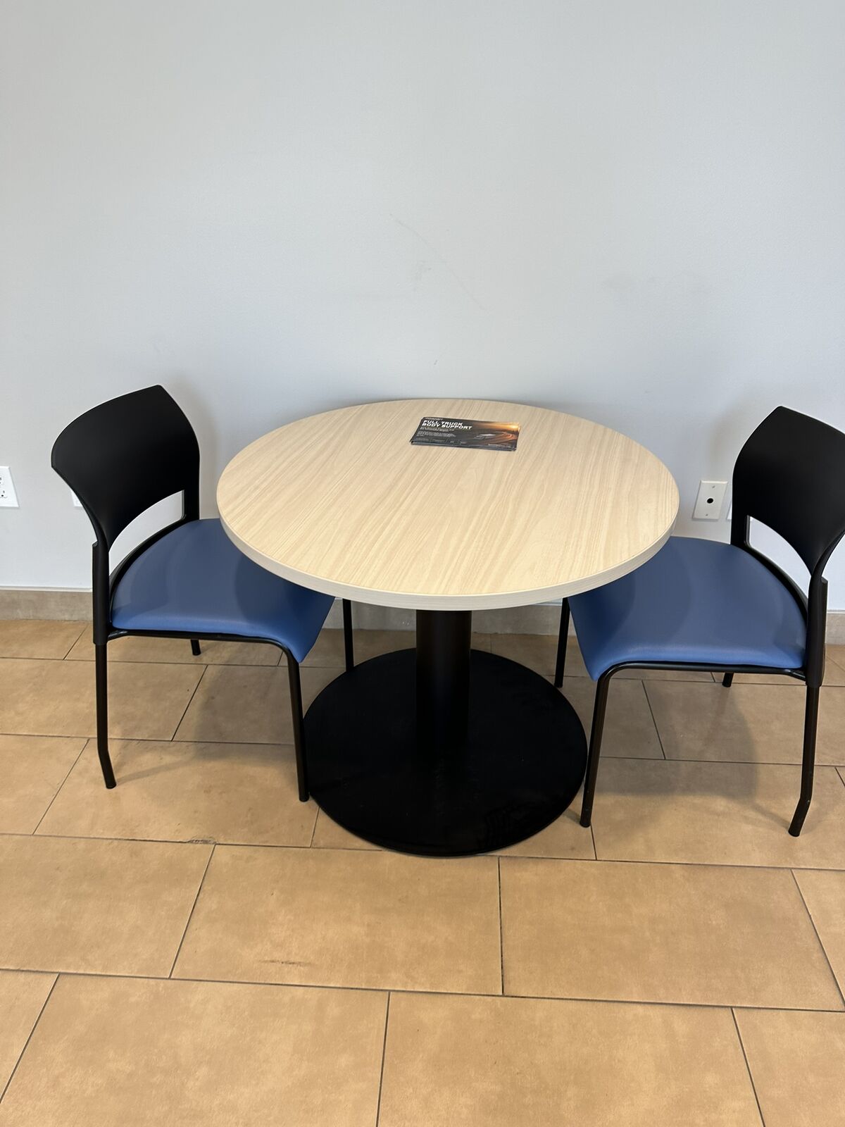 Employee table and chairs in Phoenix warehouse facility