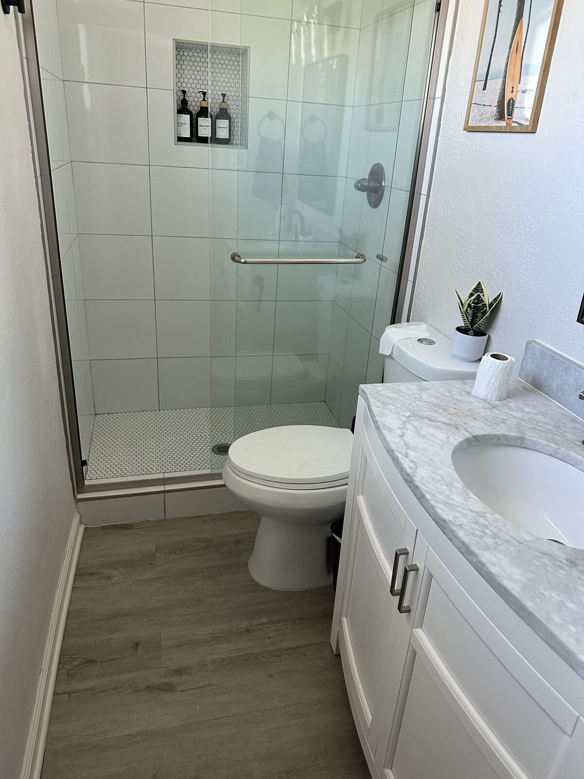 Living room reset and guest-ready after Scottsdale vacation rental cleaning