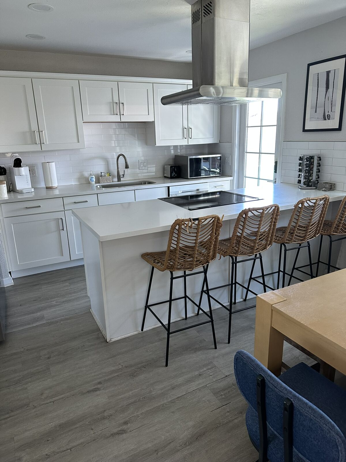 Bathroom surface requiring closer attention between guests