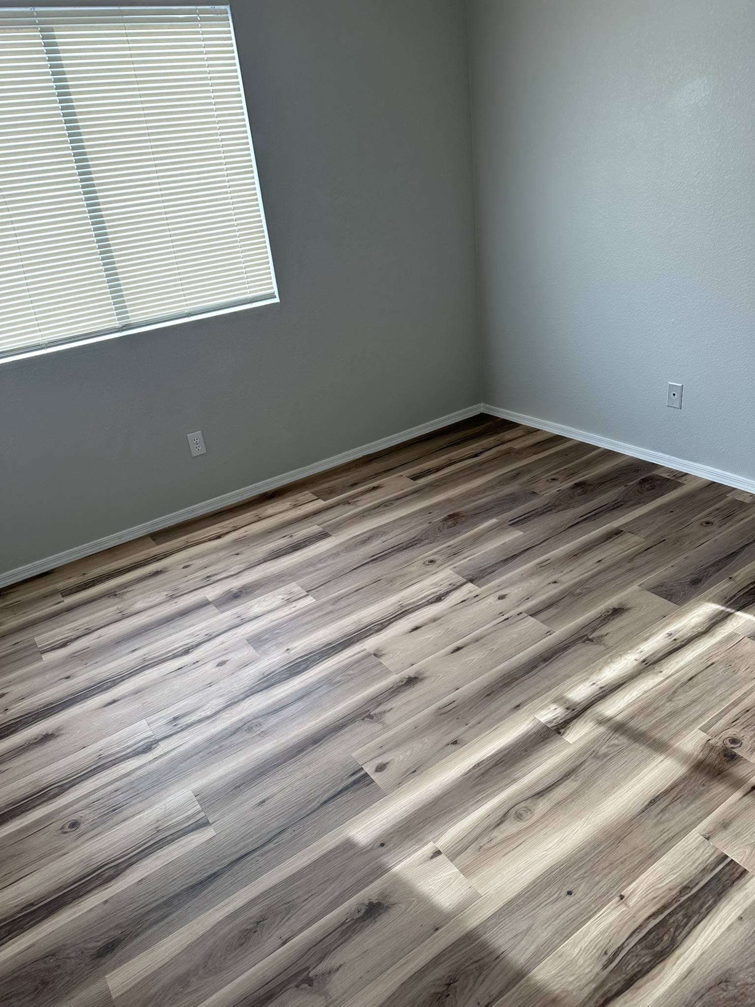Room before move-out cleaning