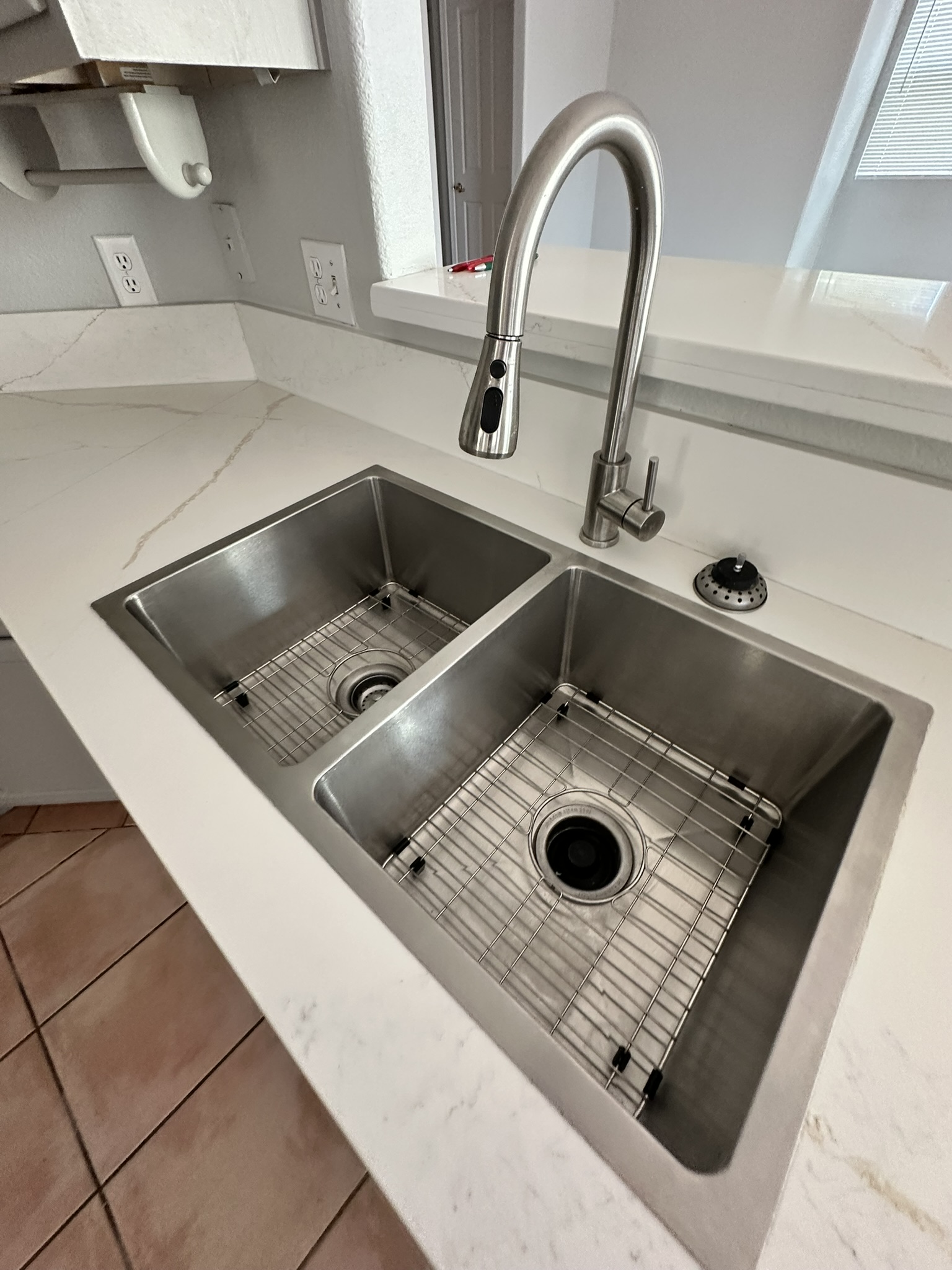 Sink after detailed move-out cleaning